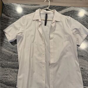 lululemon athletica Men's White Button Down Shirt